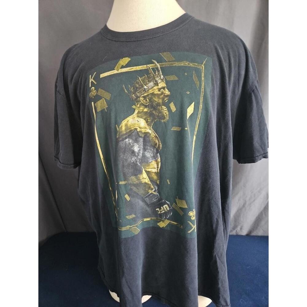 Mens 2xl UFC Kings Y2k Style Black Short Sleeve Tshirt